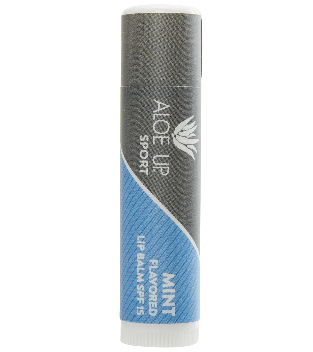 Aloe Up Sport Mint Lip Ice SPF 15 Lip Balm .15oz 3 Aloe Up Sport Mint Lip Ice SPF 15 Lip Balm .15oz
