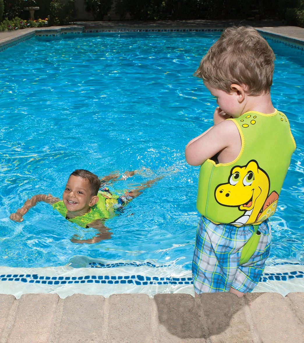 Poolmaster Dino Swim Vest (1-3 Yrs) 4 Poolmaster Dino Swim Vest (1-3 Yrs) - Image 2