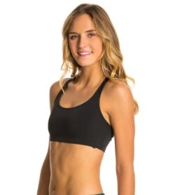 Onzie Chic Yoga Sports Bra Black 10 Onzie Chic Yoga Sports Bra Black -Swimming Equipment Shop 5671605207208 black 3a