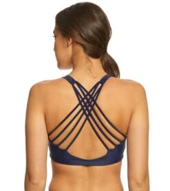 Onzie Chic Yoga Sports Bra Navy -Swimming Equipment Shop 5671607468200 navy