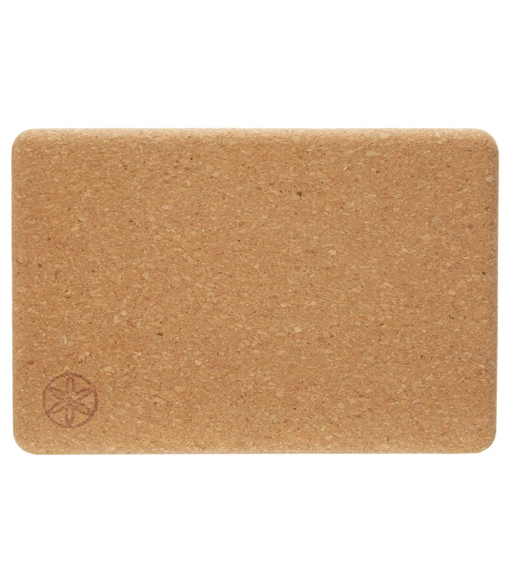 Gaiam Natural Cork Yoga Block Standard 4 Inch 5 Gaiam Natural Cork Yoga Block Standard 4 Inch - Image 3