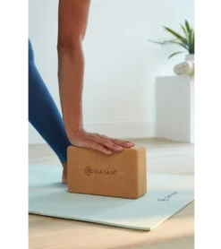 Gaiam Natural Cork Yoga Block Standard 4 Inch 13 Gaiam Natural Cork Yoga Block Standard 4 Inch -Swimming Equipment Shop 5672139391144 7