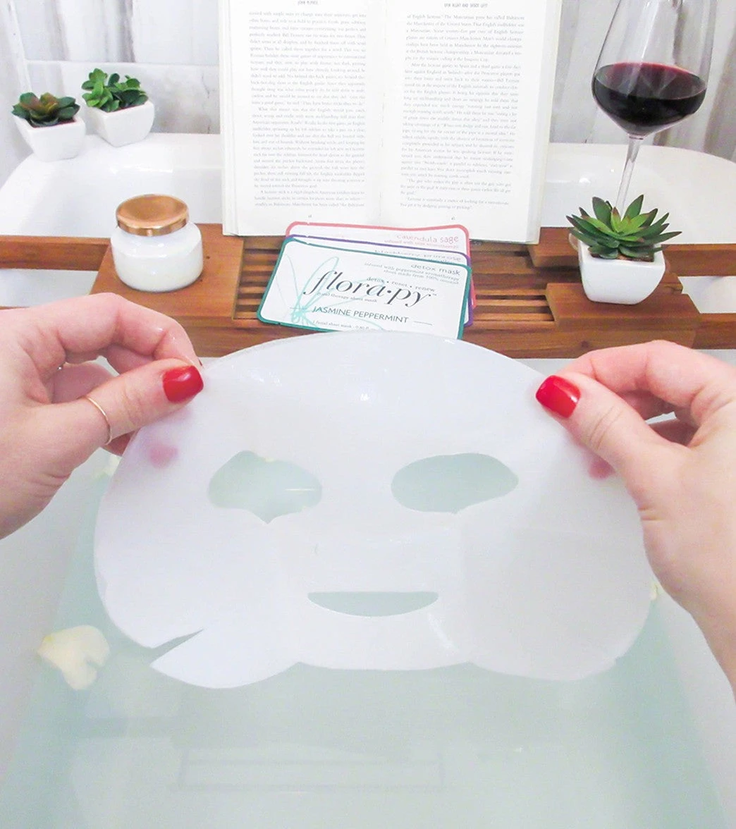 Florapy Clear Complexion Aromatherapy Sheet Mask, Dandelion Lemongrass 8 Florapy Clear Complexion Aromatherapy Sheet Mask, Dandelion Lemongrass - Image 6