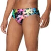 Speedo Vibe Men's Printed One Brief Swimsuit Party Palm -Swimming Equipment Shop 6866491605160 partypalm 1a