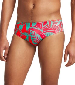 Speedo Vibe Men's Printed One Brief Swimsuit Exploded Floral