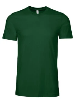 Bella + Canvas Unisex Jersey T-Shirt Evergreen -Swimming Equipment Shop 7966160257192 evergreen