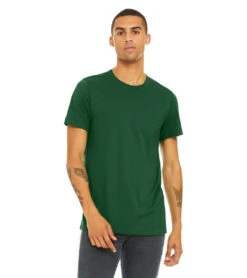 Bella + Canvas Unisex Jersey T-Shirt Evergreen -Swimming Equipment Shop 7966160257192 evergreen 4a