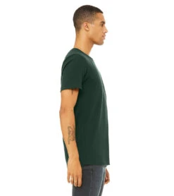 Bella + Canvas Unisex Jersey T-Shirt Forest -Swimming Equipment Shop 7966160289960 forest 5a