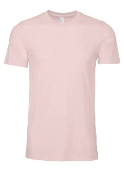 Bella + Canvas Unisex Jersey T-Shirt Soft Pink -Swimming Equipment Shop 7966161895592 softpink