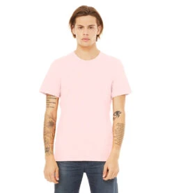 Bella + Canvas Unisex Jersey T-Shirt Soft Pink -Swimming Equipment Shop 7966161895592 softpink 4a