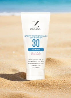 Zealios Sport Performance Mineral With Reef Safe SPF 30 Sunscreen, 3oz 11 Zealios Sport Performance Mineral With Reef Safe SPF 30 Sunscreen, 3oz -Swimming Equipment Shop 8476402221224 6