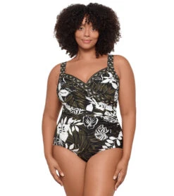 Miraclesuit Plus Women's Plus Size Elle Dorado Sanibel Plus One Piece Swimsuit 16 Miraclesuit Plus Women's Plus Size Elle Dorado Sanibel Plus One Piece Swimsuit -Swimming Equipment Shop 8582303056040 blackmulti