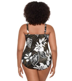 Miraclesuit Plus Women's Plus Size Elle Dorado Sanibel Plus One Piece Swimsuit 12 Miraclesuit Plus Women's Plus Size Elle Dorado Sanibel Plus One Piece Swimsuit -Swimming Equipment Shop 8582303056040 blackmulti 3a