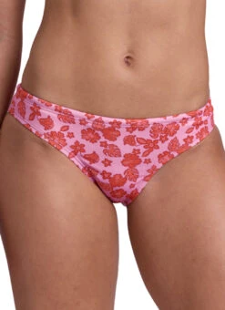 JOLYN Women's Hibiscus Haze Andy Printed Bikini Bottom