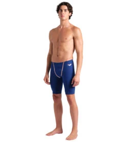Arena Men's Powerskin Primo LE Jammer Tech Suit Swimsuit -Swimming Equipment Shop 8605970956456 navyrosegold 3a