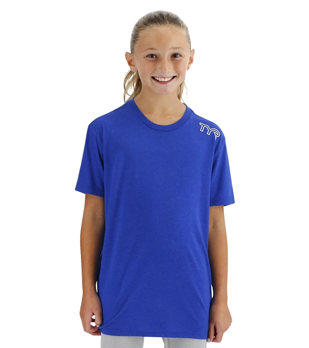 TYR Youth Lightweight Ultrasoft Tech Tee 8 TYR Youth Lightweight Ultrasoft Tech Tee - Image 6