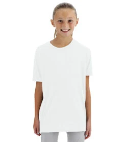 TYR Youth Lightweight Ultrasoft Tech Tee 34 TYR Youth Lightweight Ultrasoft Tech Tee -Swimming Equipment Shop 8609639956648 white 1a