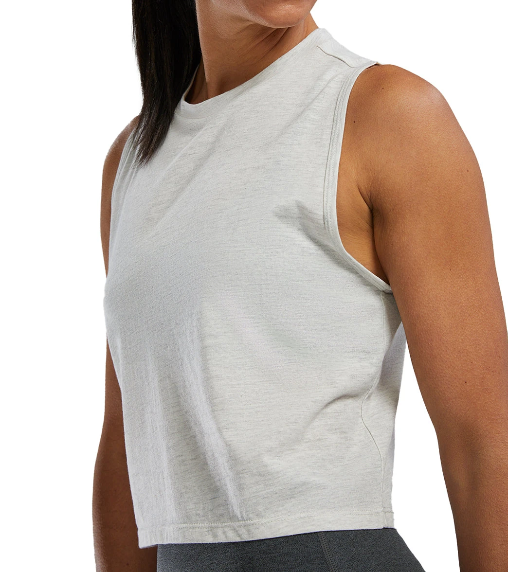TYR Women's Lightweight Ultrasoft Crop Tank Top 7 TYR Women's Lightweight Ultrasoft Crop Tank Top - Image 5