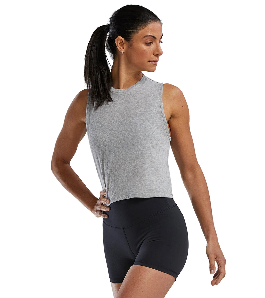 TYR Women's Lightweight Ultrasoft Crop Tank Top 13 TYR Women's Lightweight Ultrasoft Crop Tank Top - Image 11
