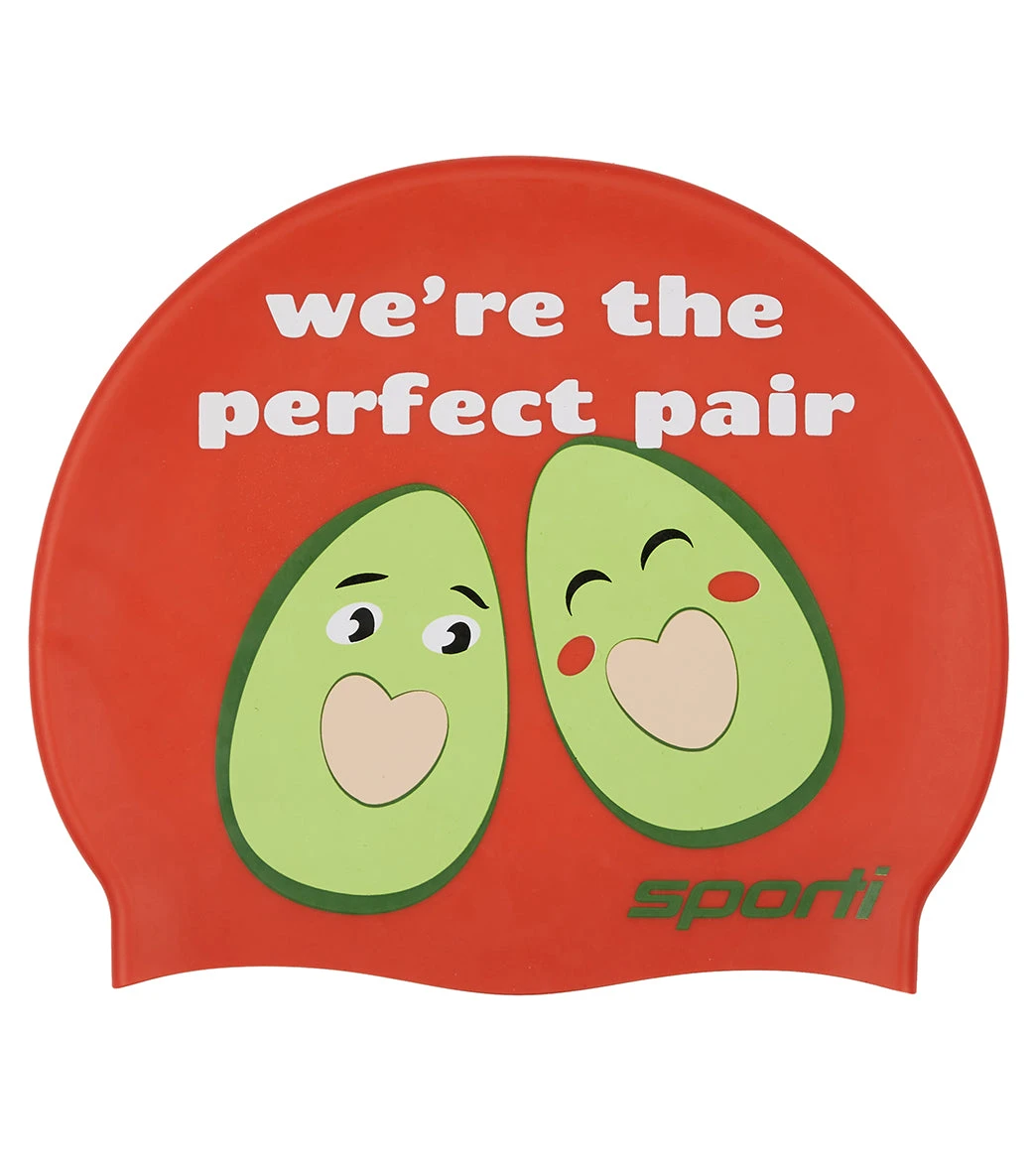Sporti Limited Edition Holy Guacamole Silicone Swim Cap 3 Sporti Limited Edition Holy Guacamole Silicone Swim Cap