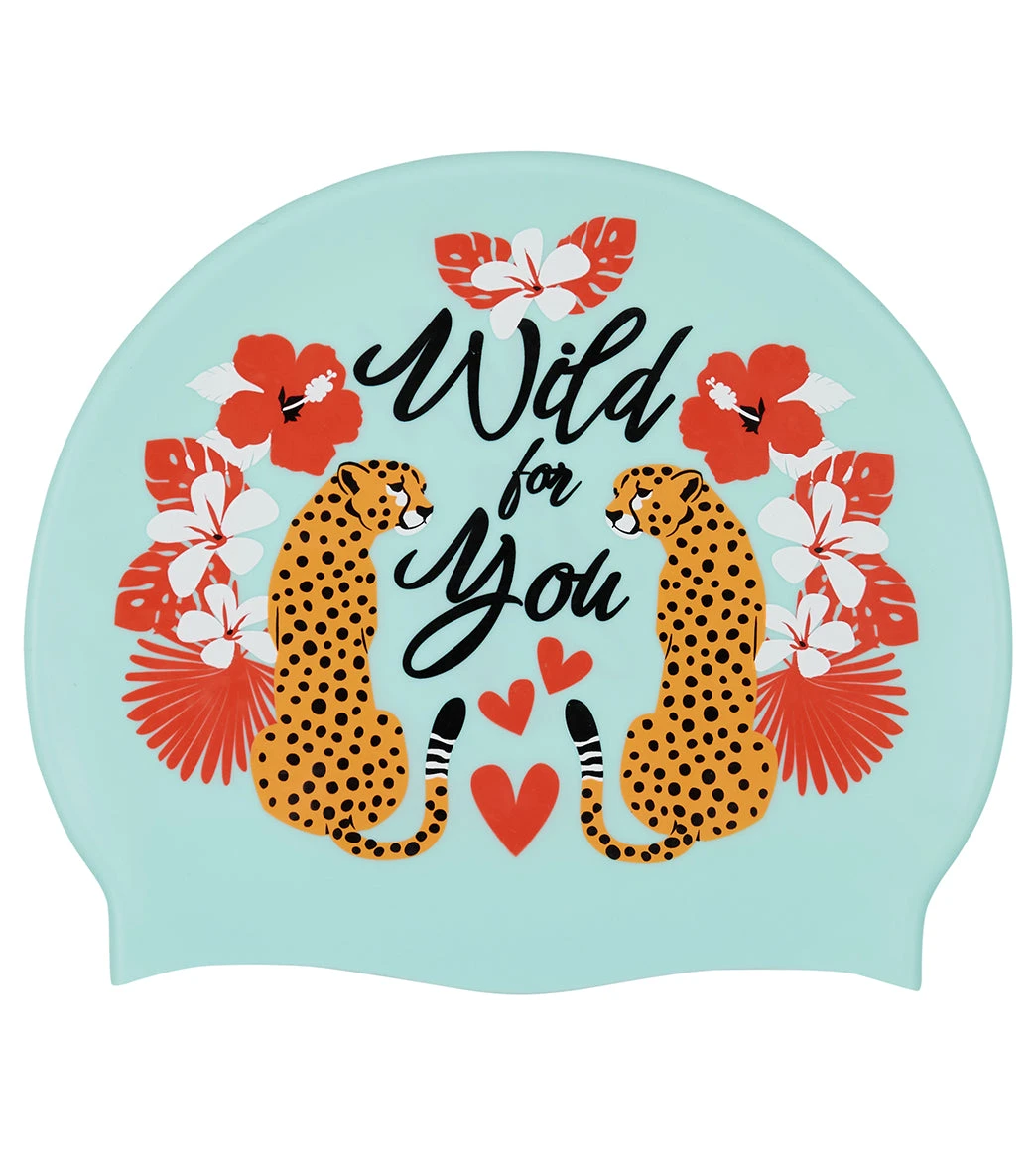 Sporti Limited Edition Wild For You Silicone Swim Cap 4 Sporti Limited Edition Wild For You Silicone Swim Cap - Image 2