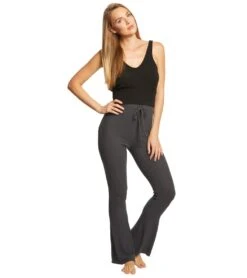 Spiritual Gangster High Rise Bell Pants -Swimming Equipment Shop 8634777960616 vintageblack 4a