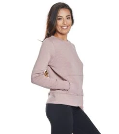 PrAna Sunrise Sweatshirt -Swimming Equipment Shop 8635291500712 lightmauve 2a