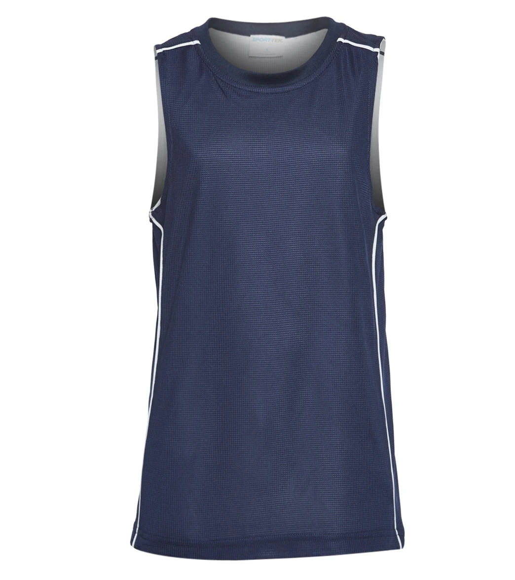 SwimOutlet Boys' PosiCharge® Mesh Reversible Sleeveless Tee 12 SwimOutlet Boys' PosiCharge® Mesh Reversible Sleeveless Tee - Image 10