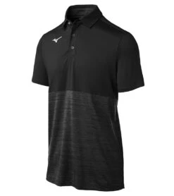 Mizuno Men's Alpha Polo -Swimming Equipment Shop 8636602876072 black