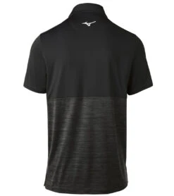 Mizuno Men's Alpha Polo -Swimming Equipment Shop 8636602876072 black 2a