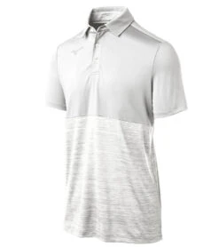 Mizuno Men's Alpha Polo -Swimming Equipment Shop 8636602876072 white 1a