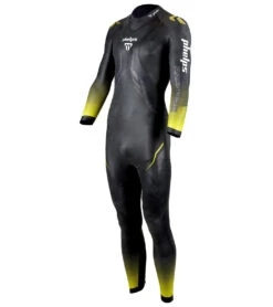 Phelps Men's Racer 2.0 Performance Fullsleeve Triathlon Wetsuit 14 Phelps Men's Racer 2.0 Performance Fullsleeve Triathlon Wetsuit -Swimming Equipment Shop 8636691382440 blackyellow 3a