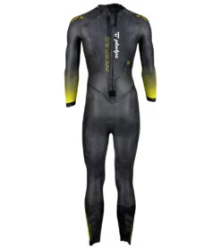 Phelps Men's Racer 2.0 Performance Fullsleeve Triathlon Wetsuit 15 Phelps Men's Racer 2.0 Performance Fullsleeve Triathlon Wetsuit -Swimming Equipment Shop 8636691382440 blackyellow 4a