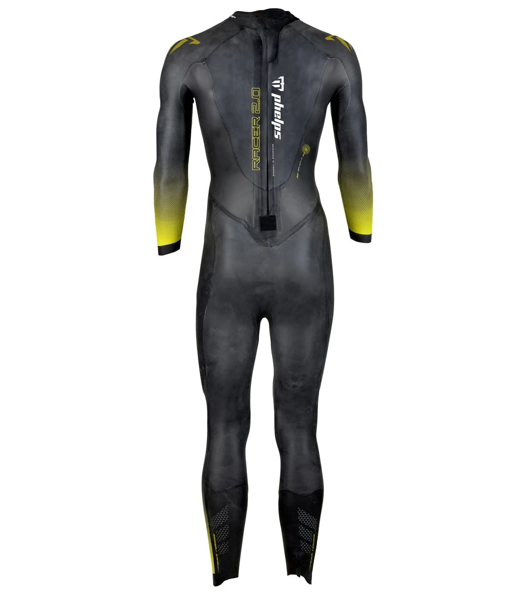 Phelps Men's Racer 2.0 Performance Fullsleeve Triathlon Wetsuit 8 Phelps Men's Racer 2.0 Performance Fullsleeve Triathlon Wetsuit - Image 6