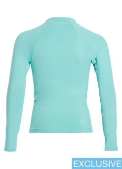 Xcel Girls' Premium Stretch Short Sleeve Performance Fit UV Rashguard 10 Xcel Girls' Premium Stretch Short Sleeve Performance Fit UV Rashguard -Swimming Equipment Shop 8636893986984 glacierblue 2a