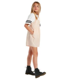 Volcom Girls' Static Bloom Romper (Little Kid, Big Kid) -Swimming Equipment Shop 8637038723240 hazeypink 2a