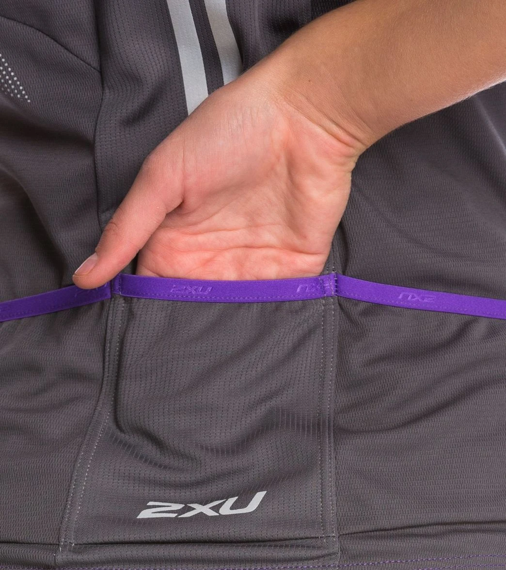 2XU Women's Perform Cycle Jersey 7 2XU Women's Perform Cycle Jersey - Image 5