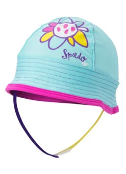 Speedo Girls' UV Bucket Hat (Infant-3yrs) 20 Speedo Girls' UV Bucket Hat (Infant-3yrs) -Swimming Equipment Shop 8637401694376 aqua