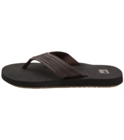 Quiksilver Monkey Wrench Flip Flop -Swimming Equipment Shop 8637401989288 brownblackbrown 3a
