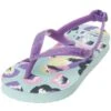 Reef Girls' Mini Escape Printed Flip Flop -Swimming Equipment Shop 8637547348136 pastelbirds 1a