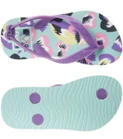 Reef Girls' Mini Escape Printed Flip Flop -Swimming Equipment Shop 8637547348136 pastelbirds 4a