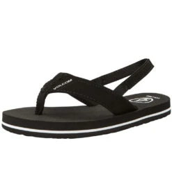 Volcom Boys' Victor Sandal (Little Kid) 37 Volcom Boys' Victor Sandal (Little Kid) -Swimming Equipment Shop 8637559439528 black
