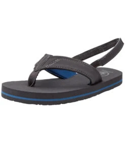 Volcom Boys' Victor Sandal (Little Kid) 31 Volcom Boys' Victor Sandal (Little Kid) -Swimming Equipment Shop 8637559439528 gunmetalgrey