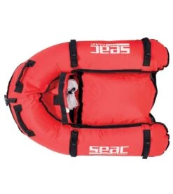 Seac USA Seamate Dive Float -Swimming Equipment Shop 8637583229096 red