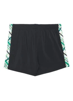 Wavebreaker Men's Check Swim Trunks -Swimming Equipment Shop 8637617045672 blackgreen 2a