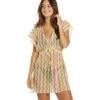 Becca Swim Women's Celeste V Front Dress Cover Up 2 Becca Swim Women's Celeste V Front Dress Cover Up -Swimming Equipment Shop 8637665476776 multi 1a