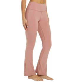 Thrive Societe Side Slit Flare Legging -Swimming Equipment Shop 8637812342952 ashrose 2a