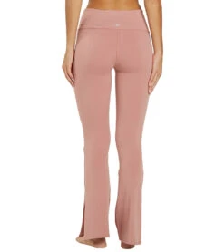 Thrive Societe Side Slit Flare Legging -Swimming Equipment Shop 8637812342952 ashrose 3a