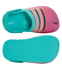 Havaianas Kids' Clog Shoe -Swimming Equipment Shop 8637857726632 virtualgreenpink 4a