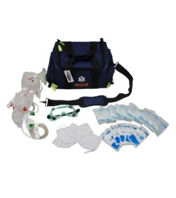KEMP USA Maxi Trauma Bag With PPE Supply Pack -Swimming Equipment Shop 8637904191656 navy